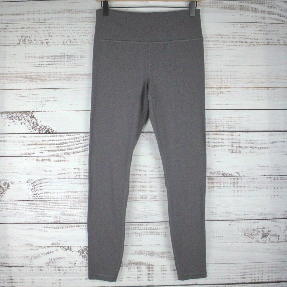 Athleta Ultra High Rise Elation Tight Leggings Womens Sz M Slate